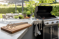 Grillzange Motiv Traktor