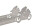 Grillzange Motiv Motorrad Rennmaschine