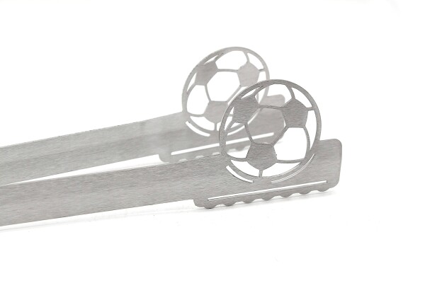 Grillzange Motiv Fußball