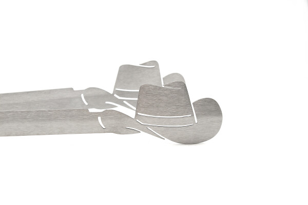 Grillzange Motiv Cowboyhut