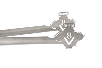 Grillzange Motiv V8 Motor