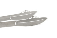 Grillzange Motiv Motorboot