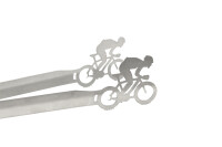 Grillzange Motiv Fahrrad Rennrad
