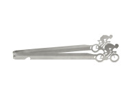Grillzange Motiv Fahrrad Rennradfahrer