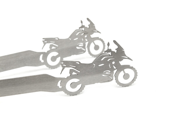 Grillzange Motiv Motorrad Enduro GS