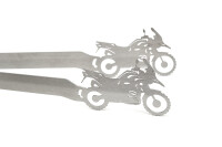 Grillzange Motiv Motorrad Enduro GS
