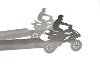 Grillzange Motiv Quad / ATV