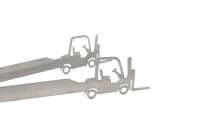 Grillzange Motiv Gabelstapler