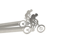 Grillzange Motiv Fahrrad Mountainbike