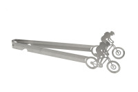 Grillzange Motiv Fahrrad Mountainbike