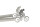 Grillzange Motiv Fahrrad Mountainbike