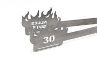 Grillzange Flamme Alles Gute 30