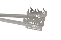 Grillzange Flamme Alles Gute 30