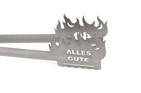 Grillzange Flamme Alles Gute 40