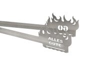 Grillzange Flamme Alles Gute 60