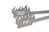 Grillzange Flamme Alles Gute 70