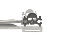 Grillzange Motiv Totenkopf / Skull