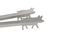 Grillzange Motiv Schwein