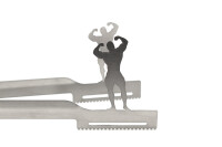 Grillzange Motiv Kraftsport / Bodybuilder