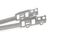 Grillzange Motiv Feuerwehr Österreich 122
