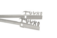 Grillzange Motiv Handwerk Werkzeuge, Säge