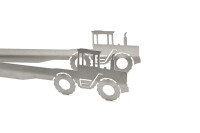 Grillzange Motiv MB TRAC