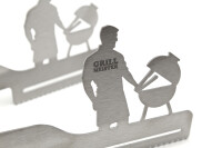Grillzange Grill Meister, lasergraviert