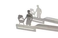 Grillzange Grill Meister, lasergraviert