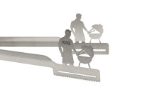 Grillzange Grillmeister PAPA, lasergraviert