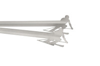 Grillzange Motiv Ski