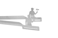 Grillzange Motiv Maler / Malerin