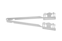 Grillzange Motiv Koch / Köchin