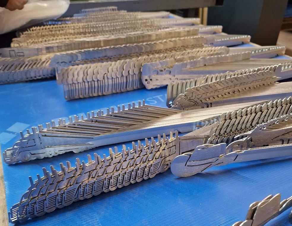 Grillzangen Produktion